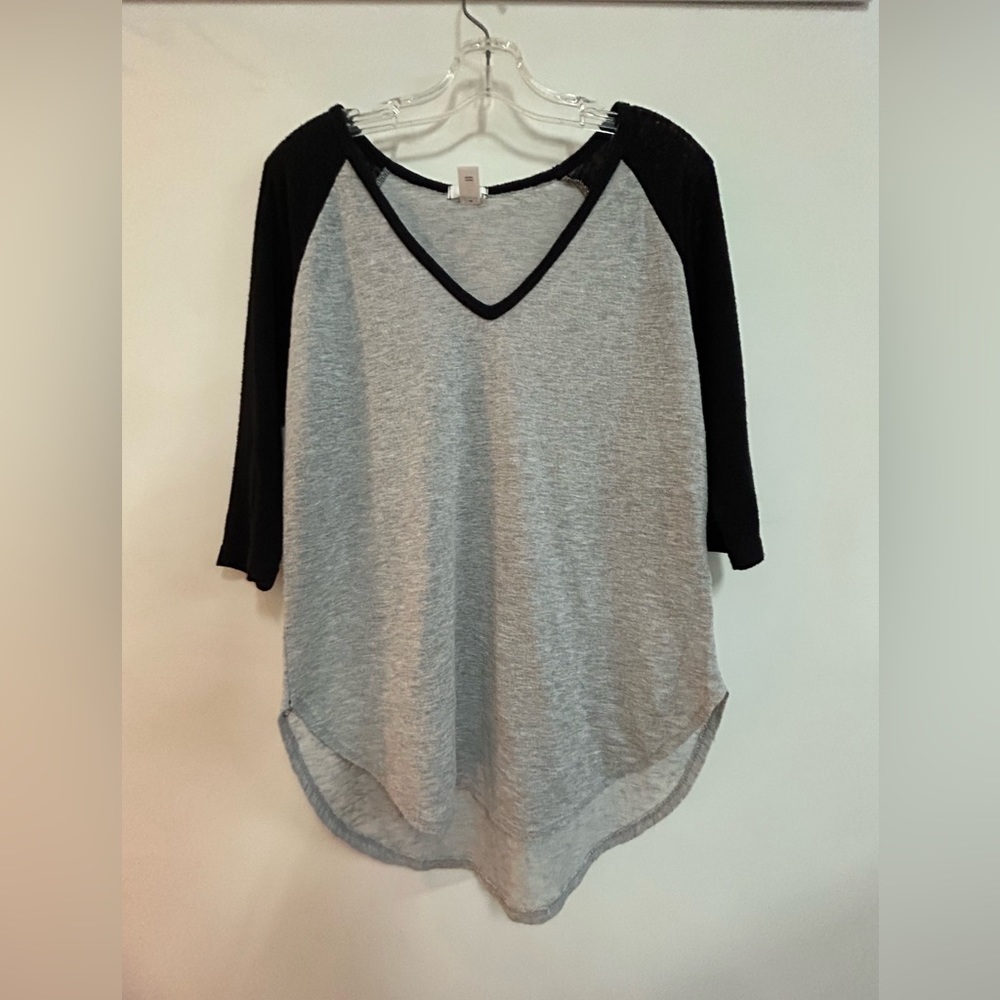 Abound Rayon Oversized Baseball Shirt